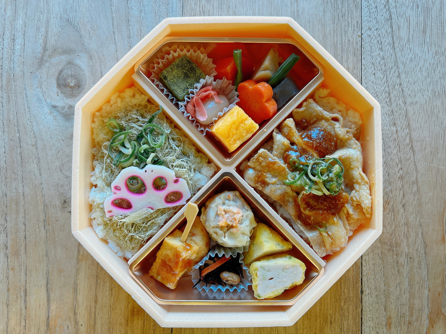 とろろ昆布ご飯・とろみ豚肉ご飯