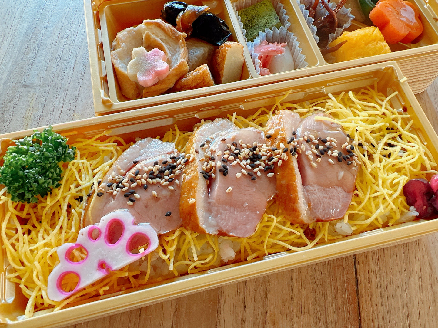 鴨肉のとろみ弁当