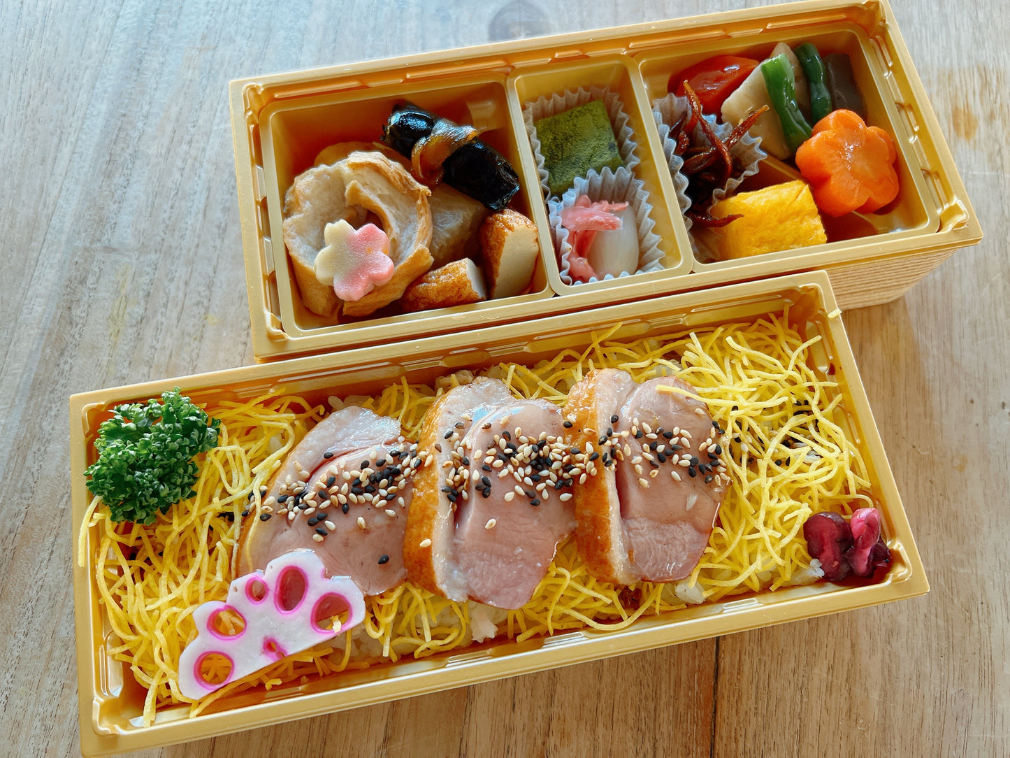 鴨肉のとろみ弁当