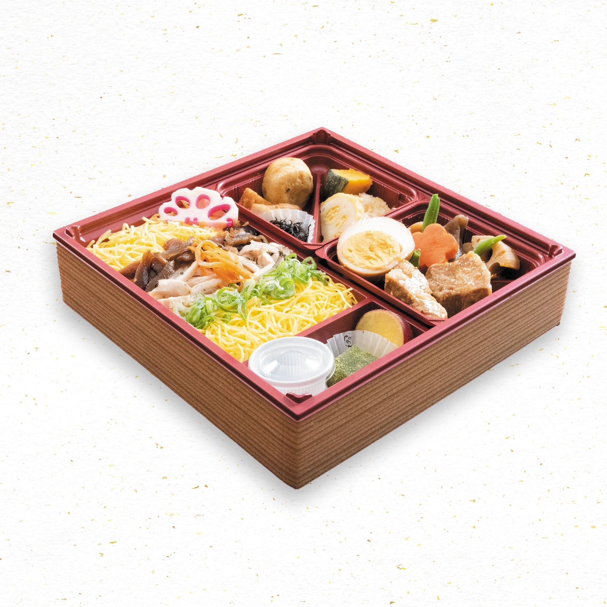 鹿児島 豚の角煮と奄美鶏飯 画像1枚目