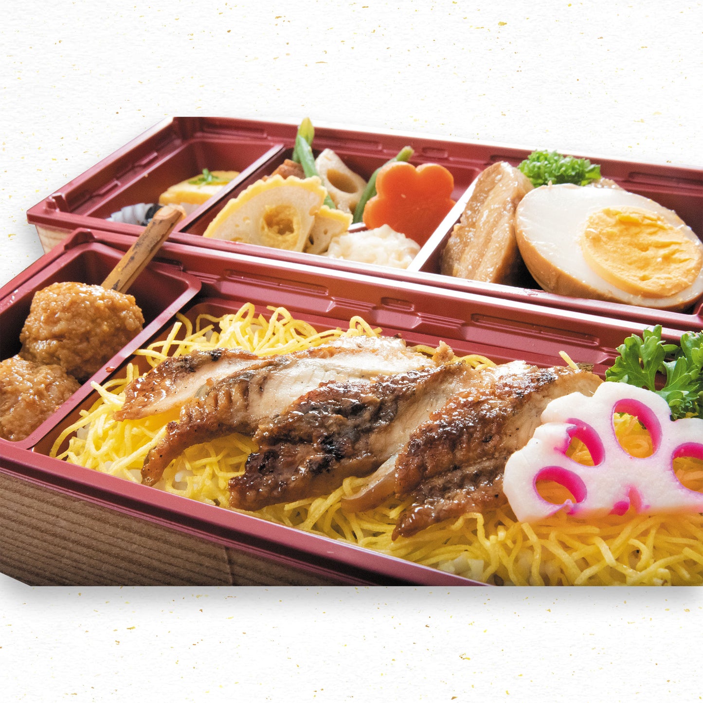 鹿児島 豚の角煮とうな重 画像3枚目